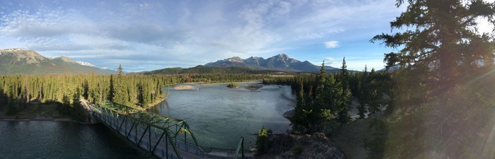 Day 8: Old Fort Point · Sunwapta Falls · Parker Ridge · Calgary