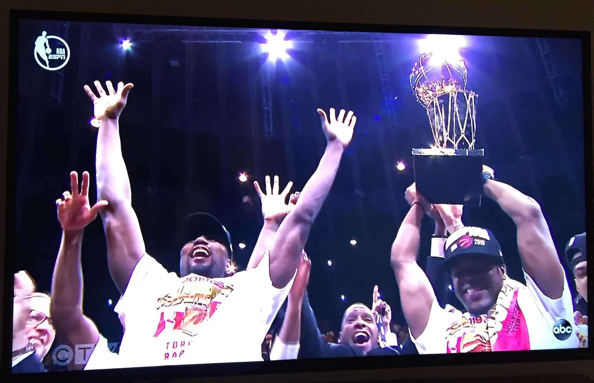 Toronto Raptor won 2019 NBA Championship (Image by author)