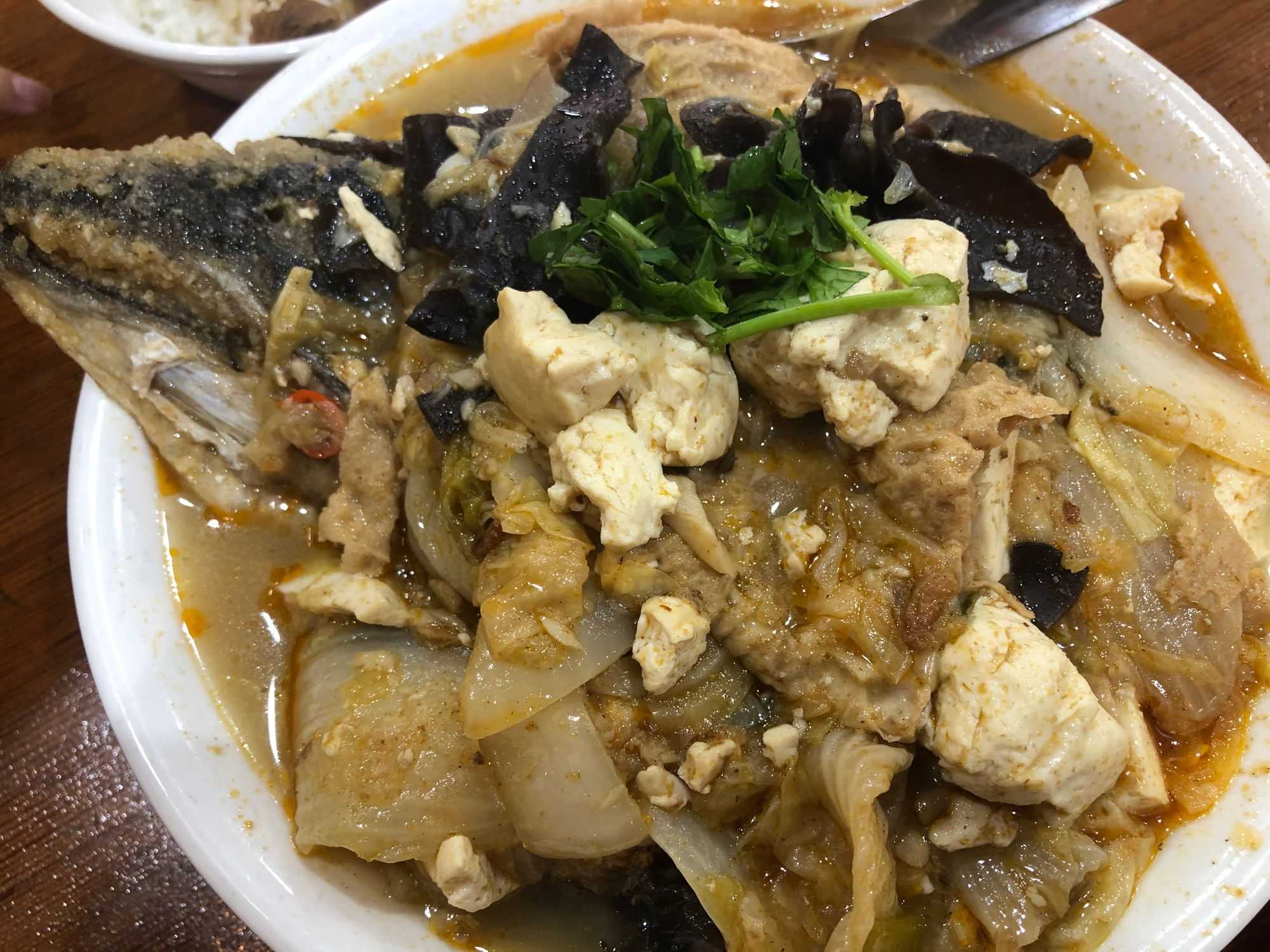 Fish head soup (Image by author)