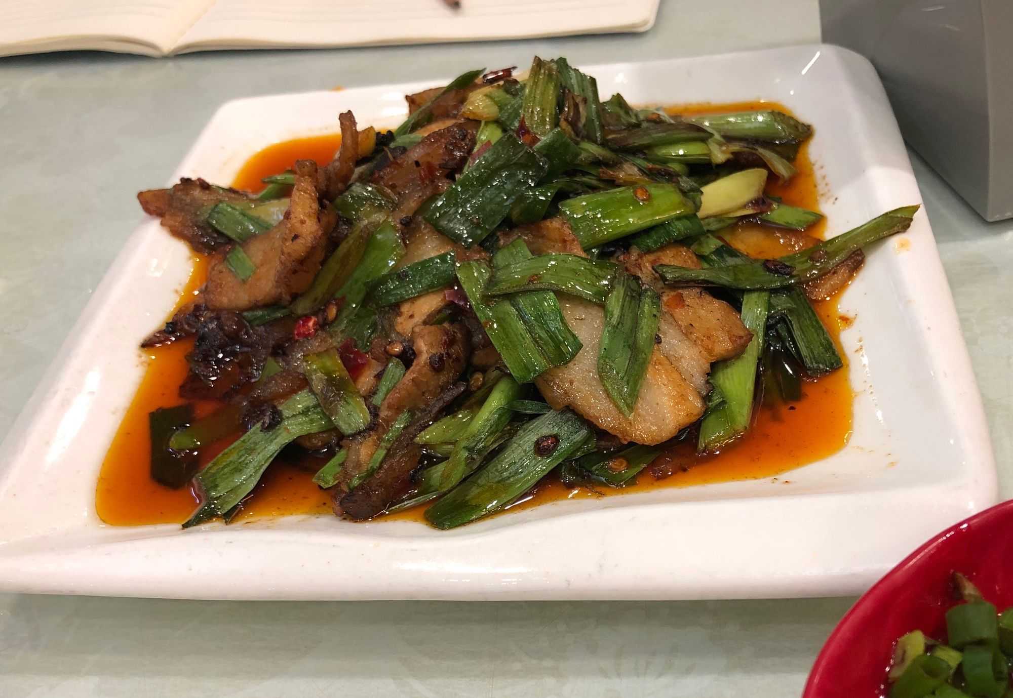 Twice-cooked pork (回锅肉) (Image by author)