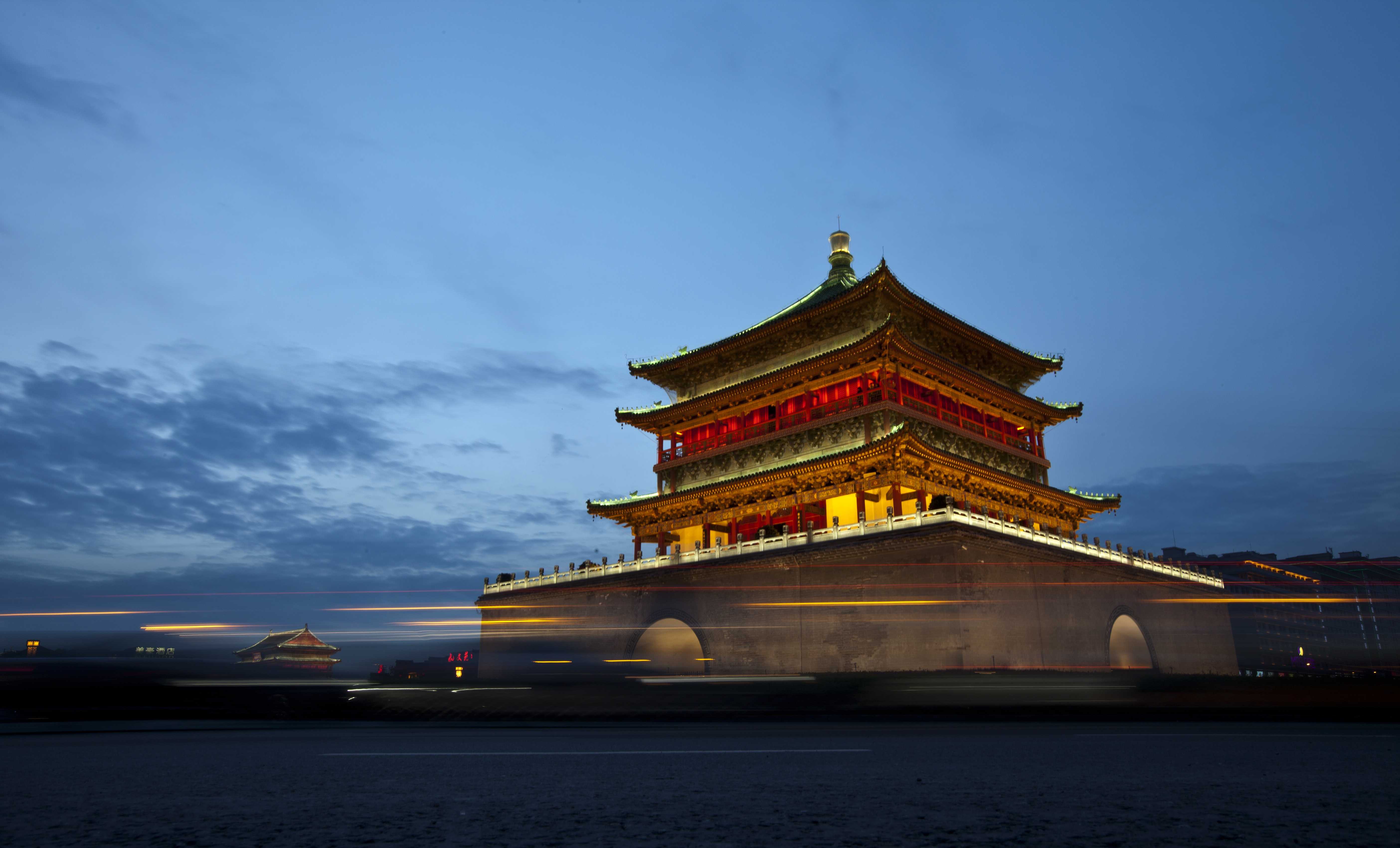 MaxPixel.net-Xi-an-The-Bell-Tower-Scenery-Building-China-2506476