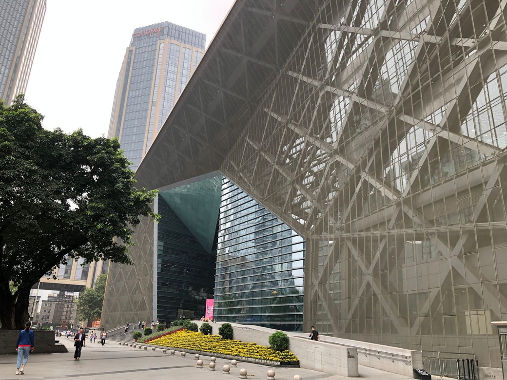 Day 2: Tianfu Square · Chengdu Museum · Sichuan Provincial Library · Sichuan Art Museum