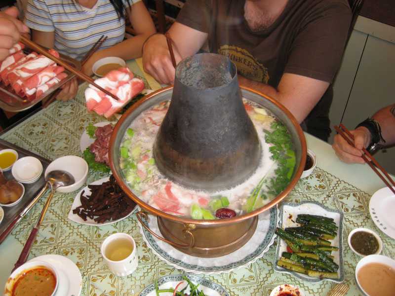 Mongolian-hotpot